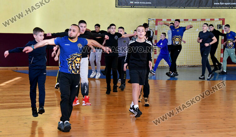 Благотворителна тренировка се проведе в комплекс „Спартак“