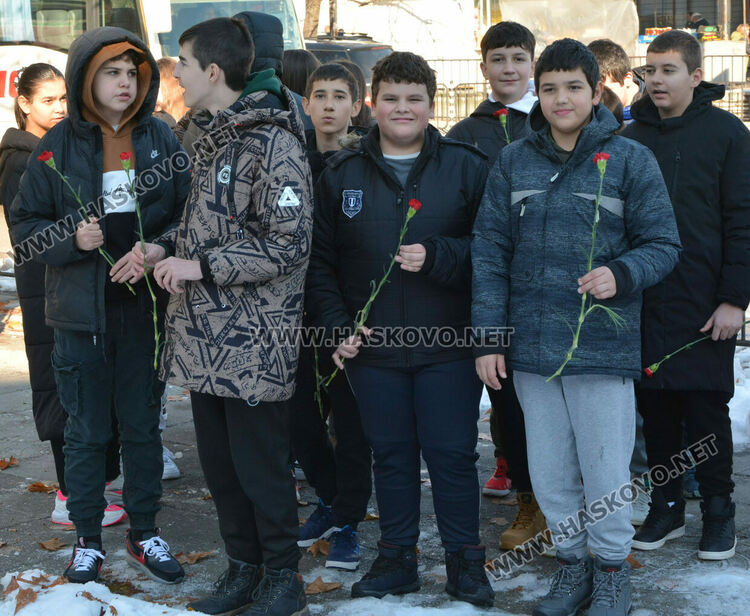 Хасковлии почетоха 179 г. от рождението на Капитан Петко войвода