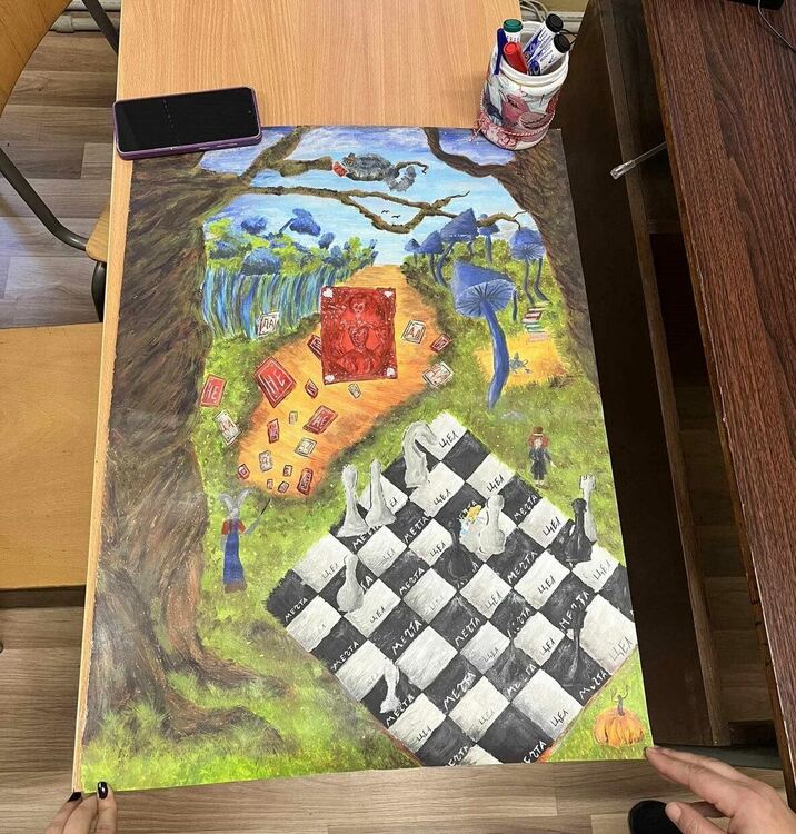 Ученичка от ПГСС е наградена в конкурс за абстрактно изкуство