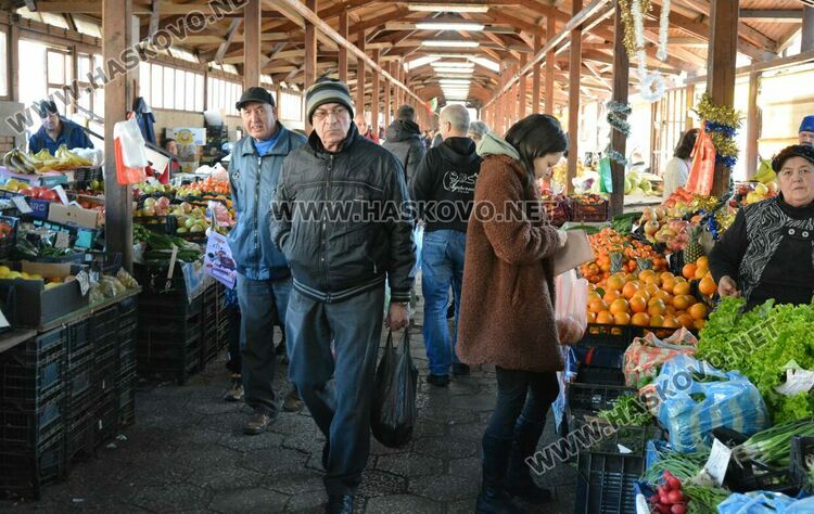 Пазар преди Коледа