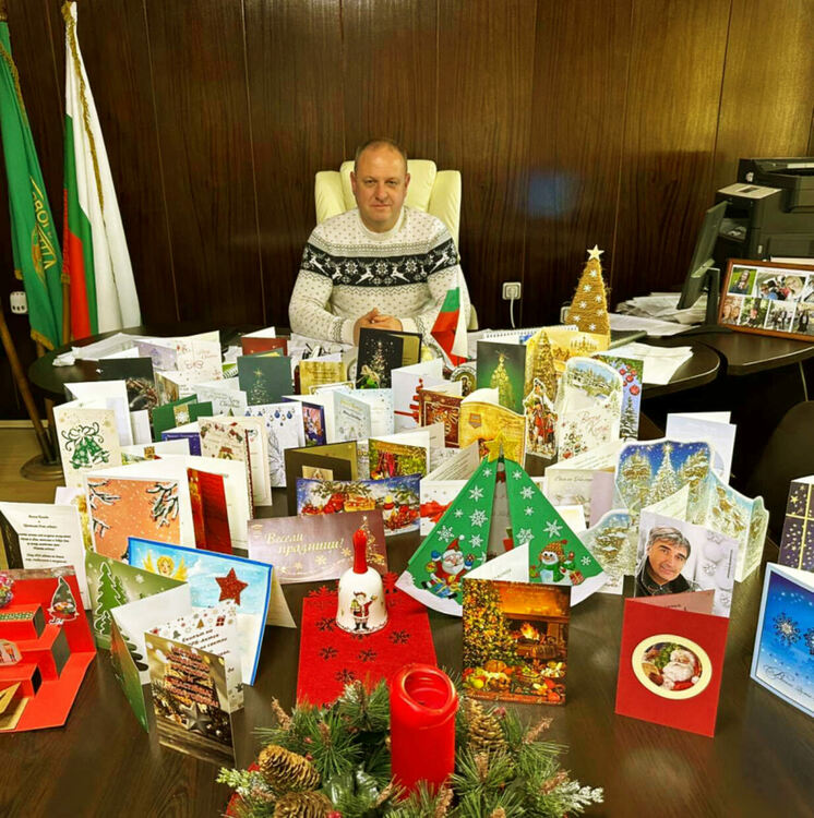 Обръщение на кмета Николай Митков към жителите на община Първомай по случай коледните и новогодишни празници