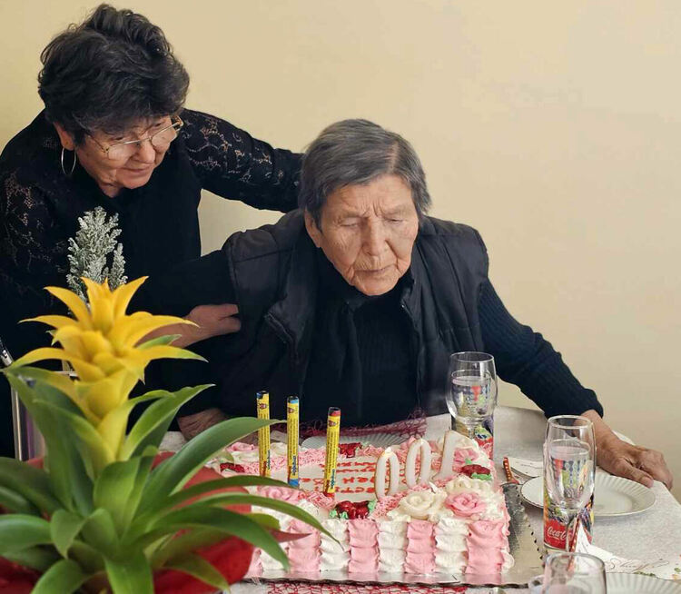 Навръх Коледа Дамяна Миткова отпразнува 100-годишния си юбилей