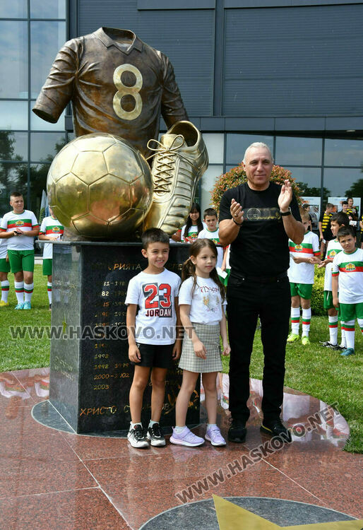 Христо Стоичков посети Харманли