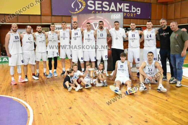 Баскетболният “Хасково” стана вицешампион на “А” група