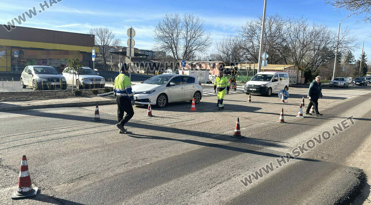 Нова организация на движението по улица „Банска“ заради нов хипермаркет
