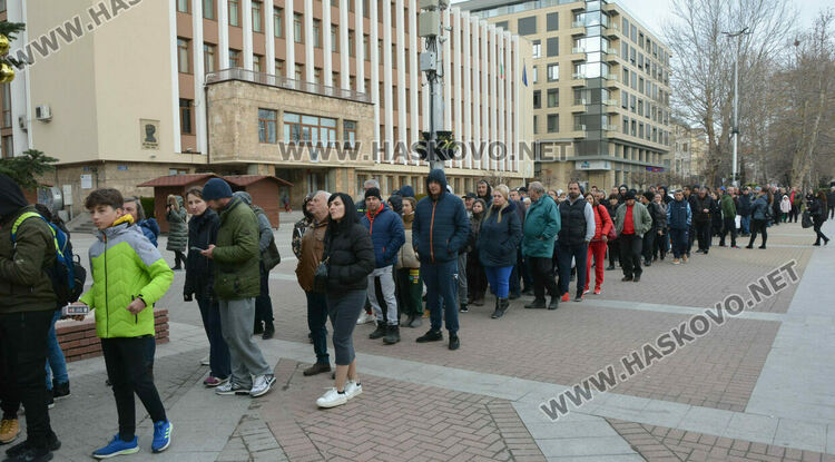 Хасковлии извиха опашка за безплатните дръвчета, поставиха дарителска кутия за Рени