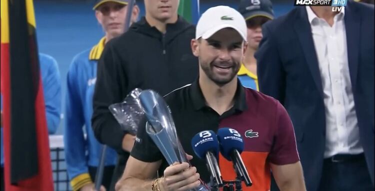 Григор Димитров покори Бризбейн