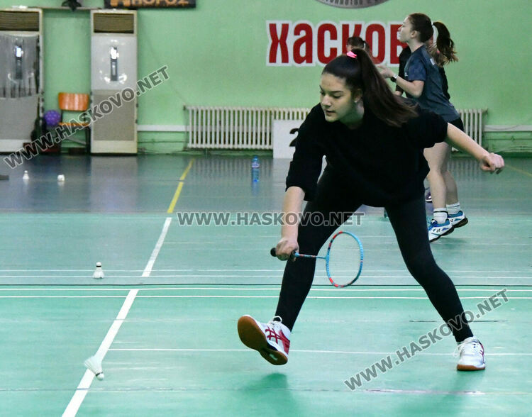 Хасково е домакин на състезание по бадминтон