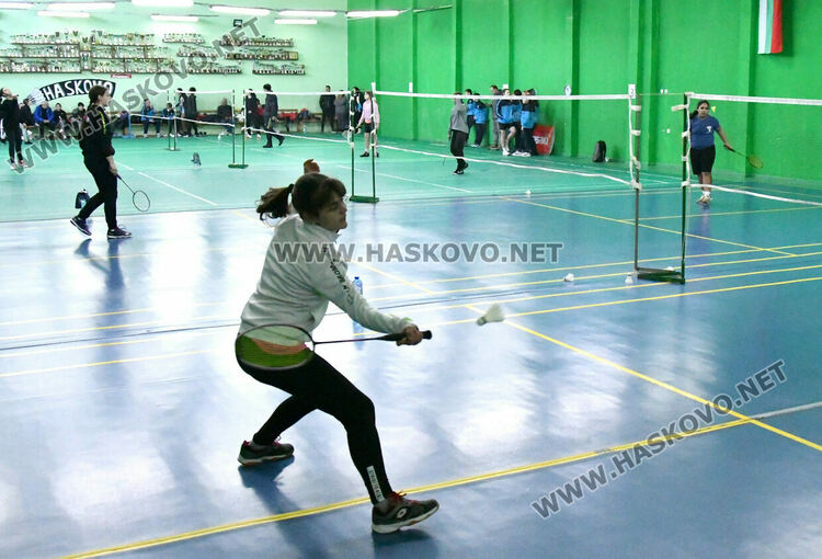 Хасково е домакин на състезание по бадминтон