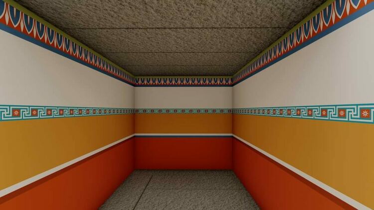 3D визуализация на гробницата