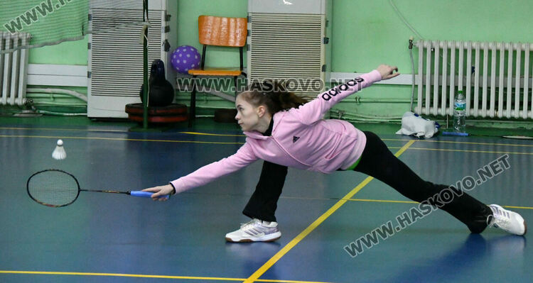 Хасково е домакин на състезание по бадминтон