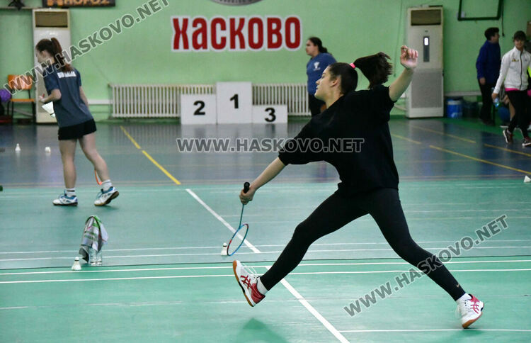 Хасково е домакин на състезание по бадминтон