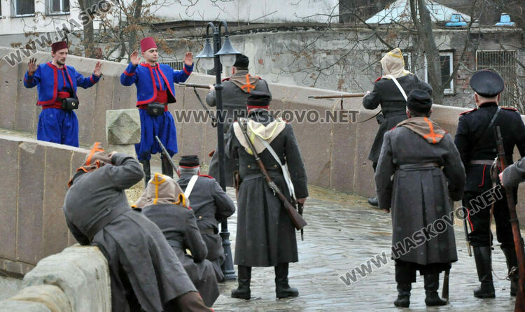 В Харманли пресъздадоха битката за Освобождението на града