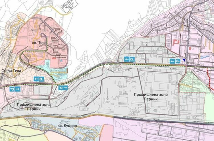Временната организация на движението по време на трите дни на XXX международен фестивал на маскарадните игри „Сурва“