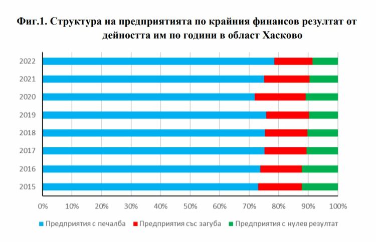 Близо 30 % повече микро, малки и средни предприятия работят в Хасковска област