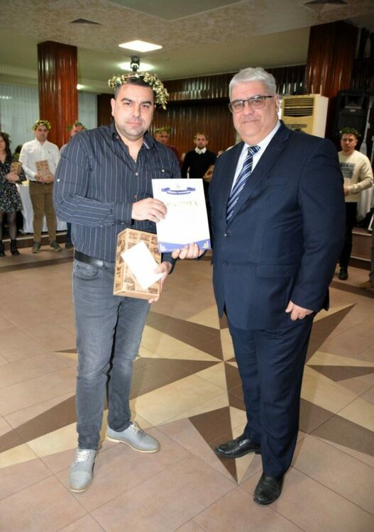 Васил Аргиров е най-добрият винар в Асеновград за 2023 г. 