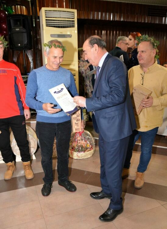 Васил Аргиров е най-добрият винар в Асеновград за 2023 г. 