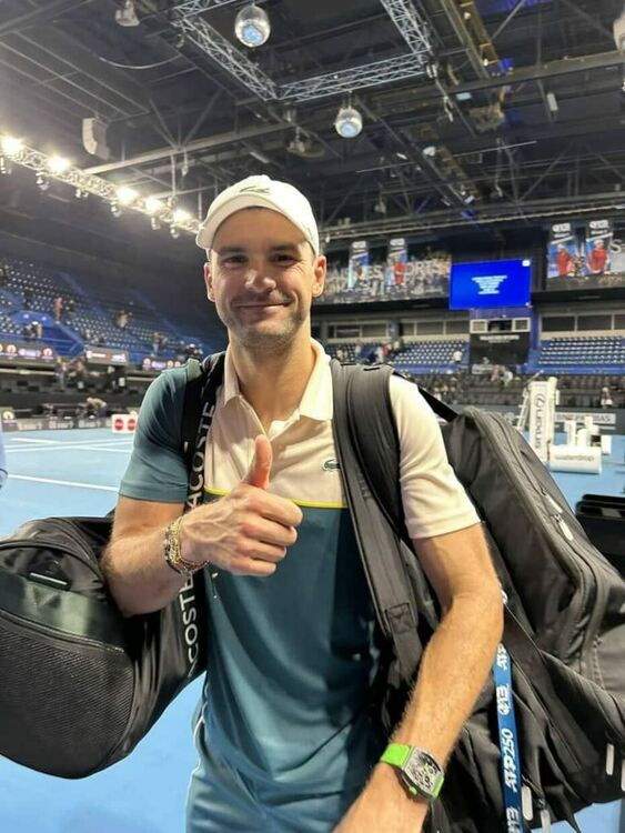 Григор Димитров излиза днес на корта в Марсилия срещу Карен Хачанов за полуфинал