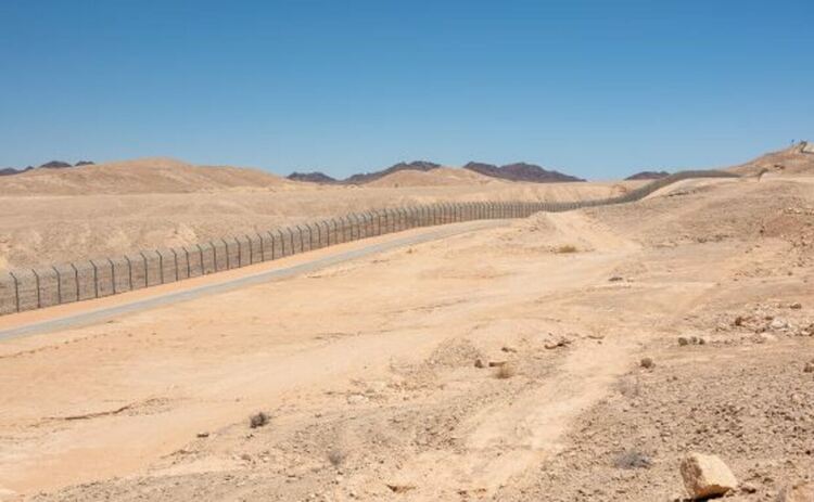 Границата между Египет и Газа