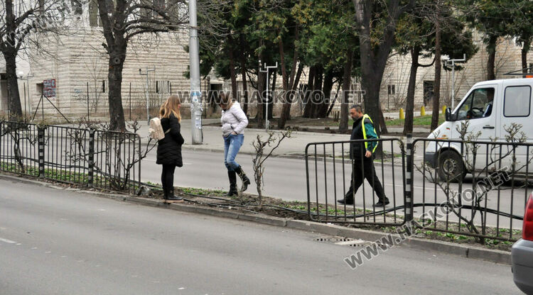 18-годишна с Ауди разби огражденията на „Раковски“ 