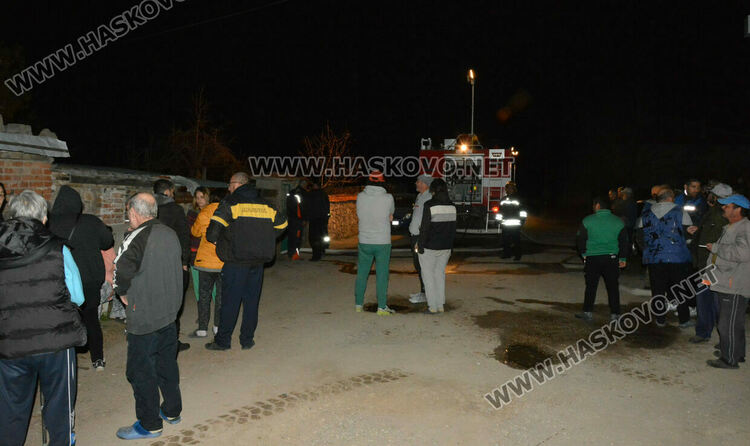 Пожар избухна в къща в Гарваново