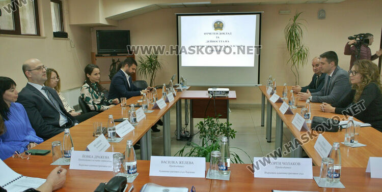 Председателят на ВАС: Тази година резултатите на Административен съд – Хасково са още по-добри 