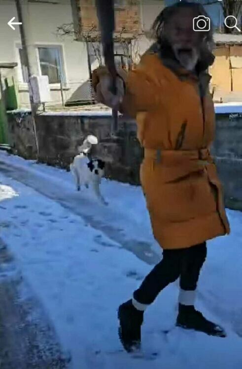 Французинът Ален продължава да тормози  и напада хора, този път удари и полицай на главната в Смолян