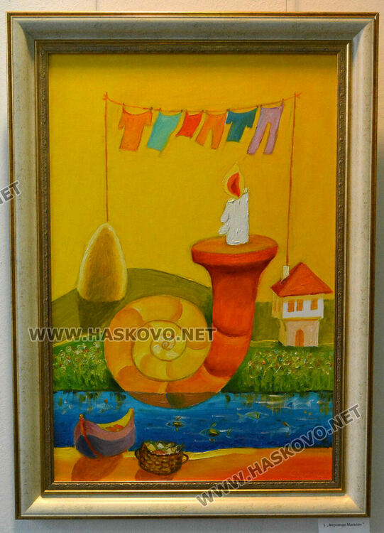 Икебана и картини в хармония и пролетни трепети в новата изложба на галерия „Форум“