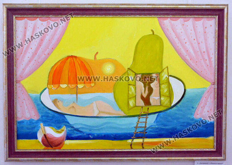 Икебана и картини в хармония и пролетни трепети в новата изложба на галерия „Форум“