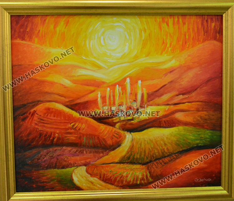 Икебана и картини в хармония и пролетни трепети в новата изложба на галерия „Форум“