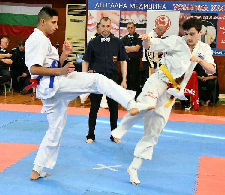 Хасково е домакин на Национално първенство по шин киокушин