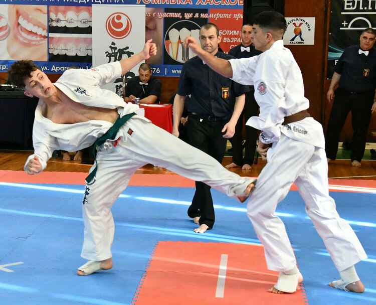 Хасково е домакин на Национално първенство по шин киокушин