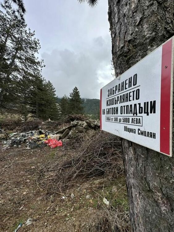 Кметицата на Момчиловци  след "разследване" на боклука открива кой създава нерегламенирани сметища край селото