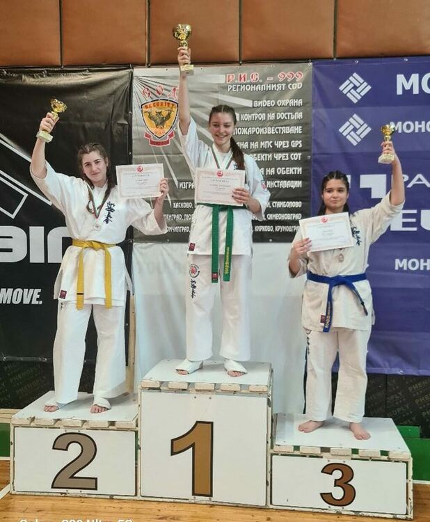  Селин Сали е вицешампион  от Националното първенство  по шин киокушин