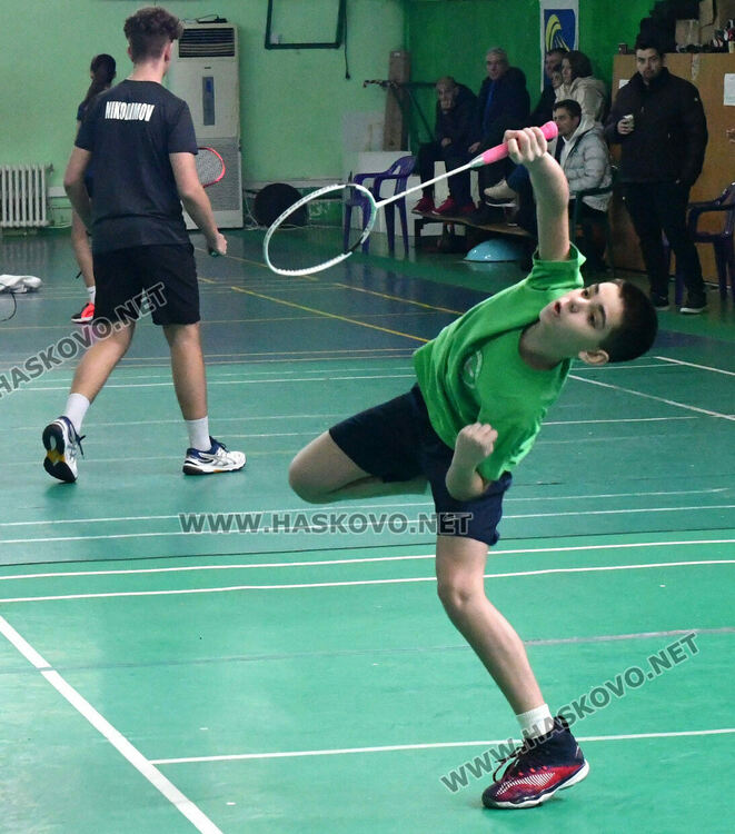 БК „Хасково“ с 3 медала на шампионата по бадминтон