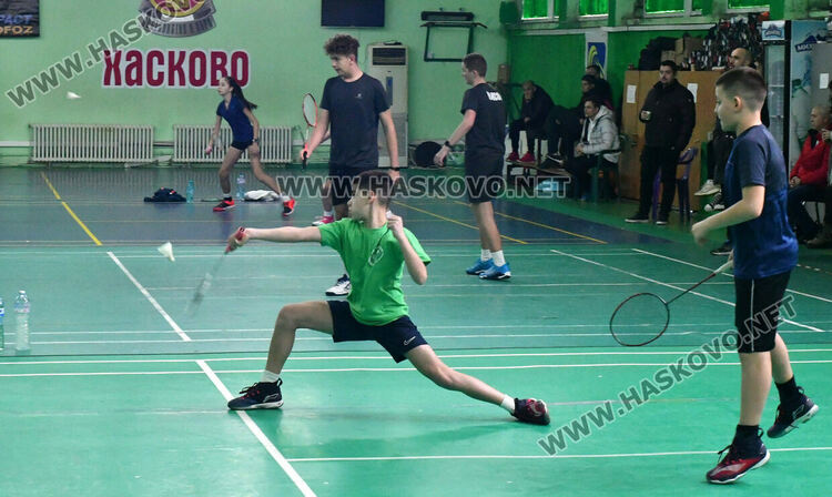 БК „Хасково“ с 3 медала на шампионата по бадминтон
