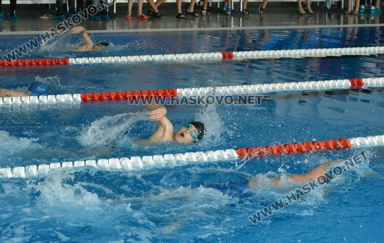 Над 170 ученици се включиха в първото състезание по плуване на басейна в Хасково 