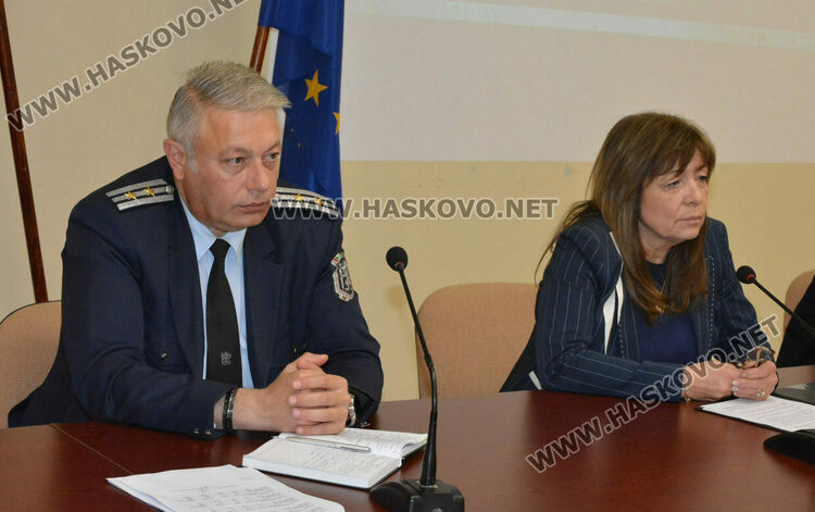 Ново временно решение за левия завой до ритейл парка между Хасково и Димитровград