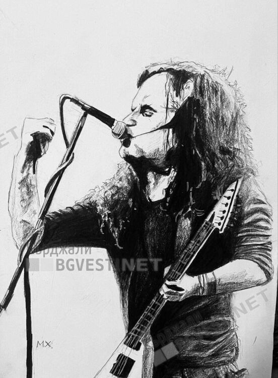 Талантливата Мелда Халил вдъхва живот на хеви метъл герои в своите картини,вдъхновява се от тежката музика