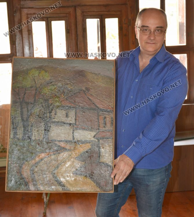 Една от ранните картини на Иван Чаушев