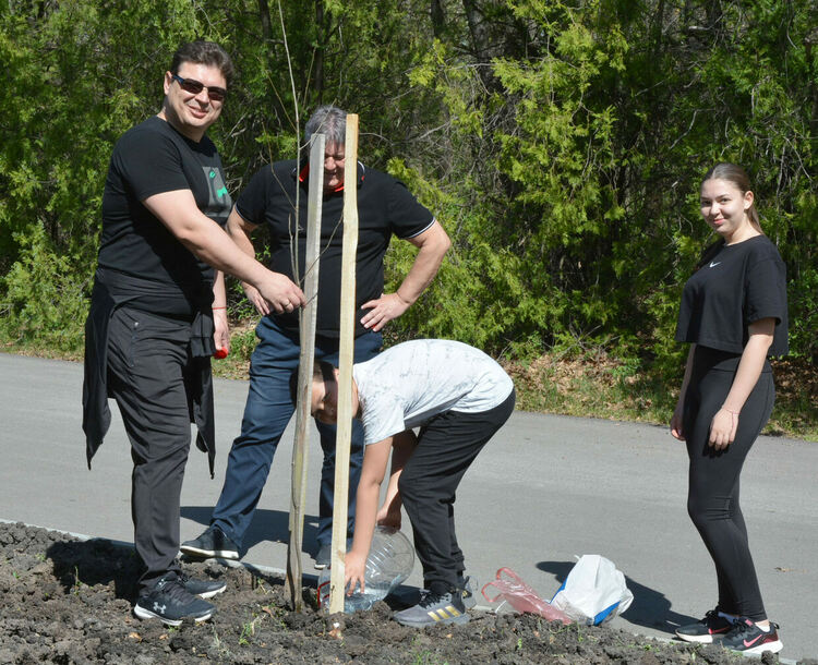 Обновената ротарианска горичка радва минувачите в парк „Кенана“