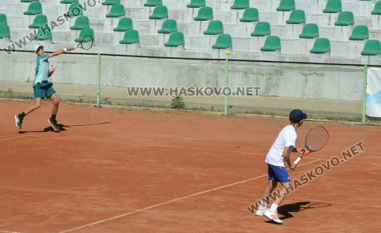 Станаха ясни победителите на двойки на тенис турнира в Хасково