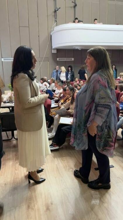 Заместник – кметът Станислава Генадиева посрещна Силва Хачерян в Радомир