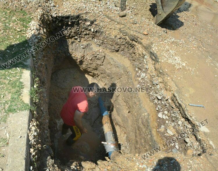 Още части от Хасково без вода заради нова авария
