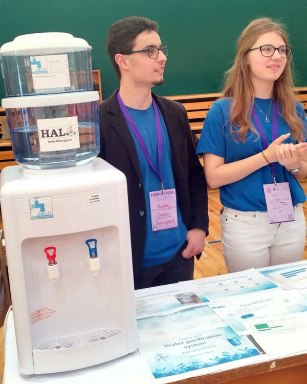 Хасковски ученици с отличие за проект за пречистване на водата 