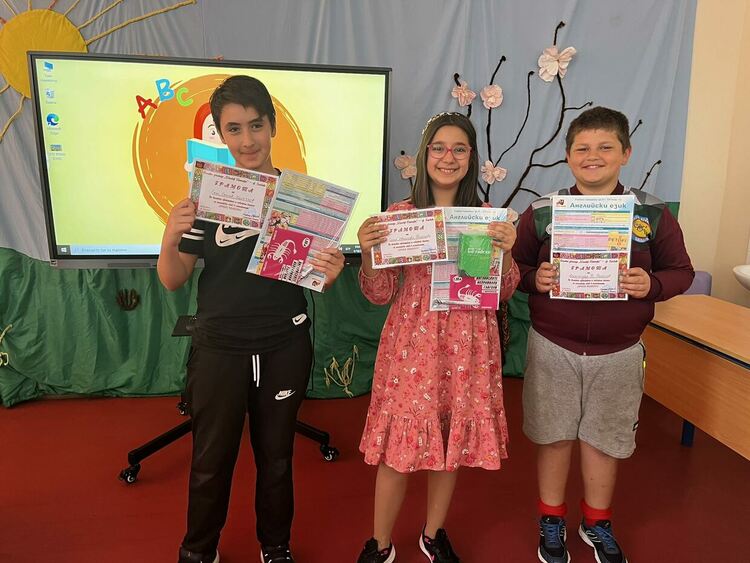 Сесил Николова е победител в състезание по бързо четене на английски език