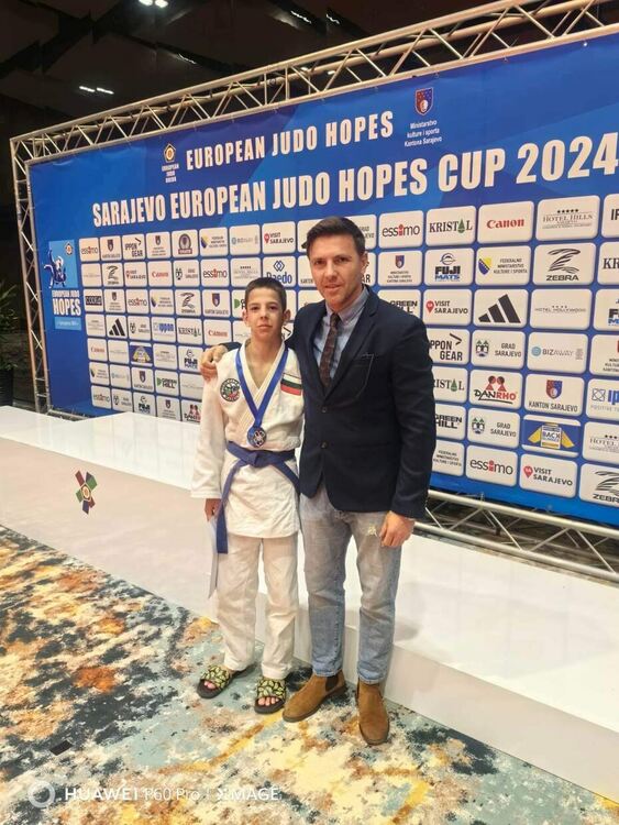 Христо Шулеков със сребърен медал на Европейската купа по джудо