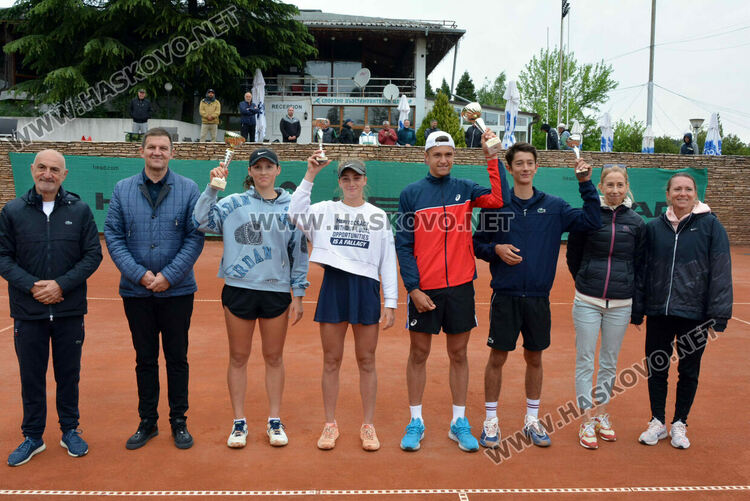 Българин и полякиня триумфираха на тенис турнира J 200 в Хасково