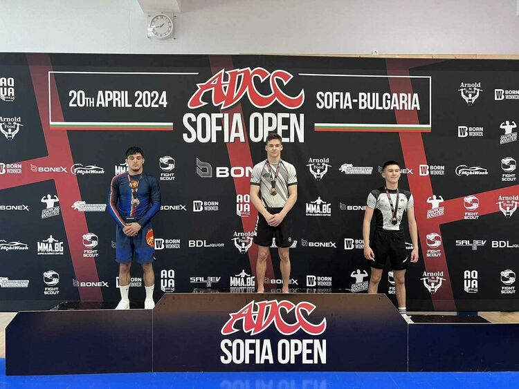 Калоян Стоименов завоюва златото на ADCC Sofia Open