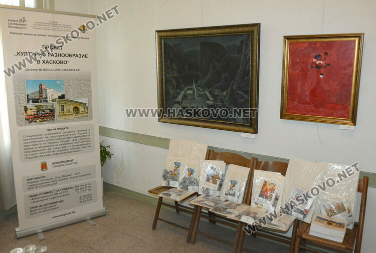 В галерия „Шаренков“ подредиха изложба с непоказвани картини от фонда си